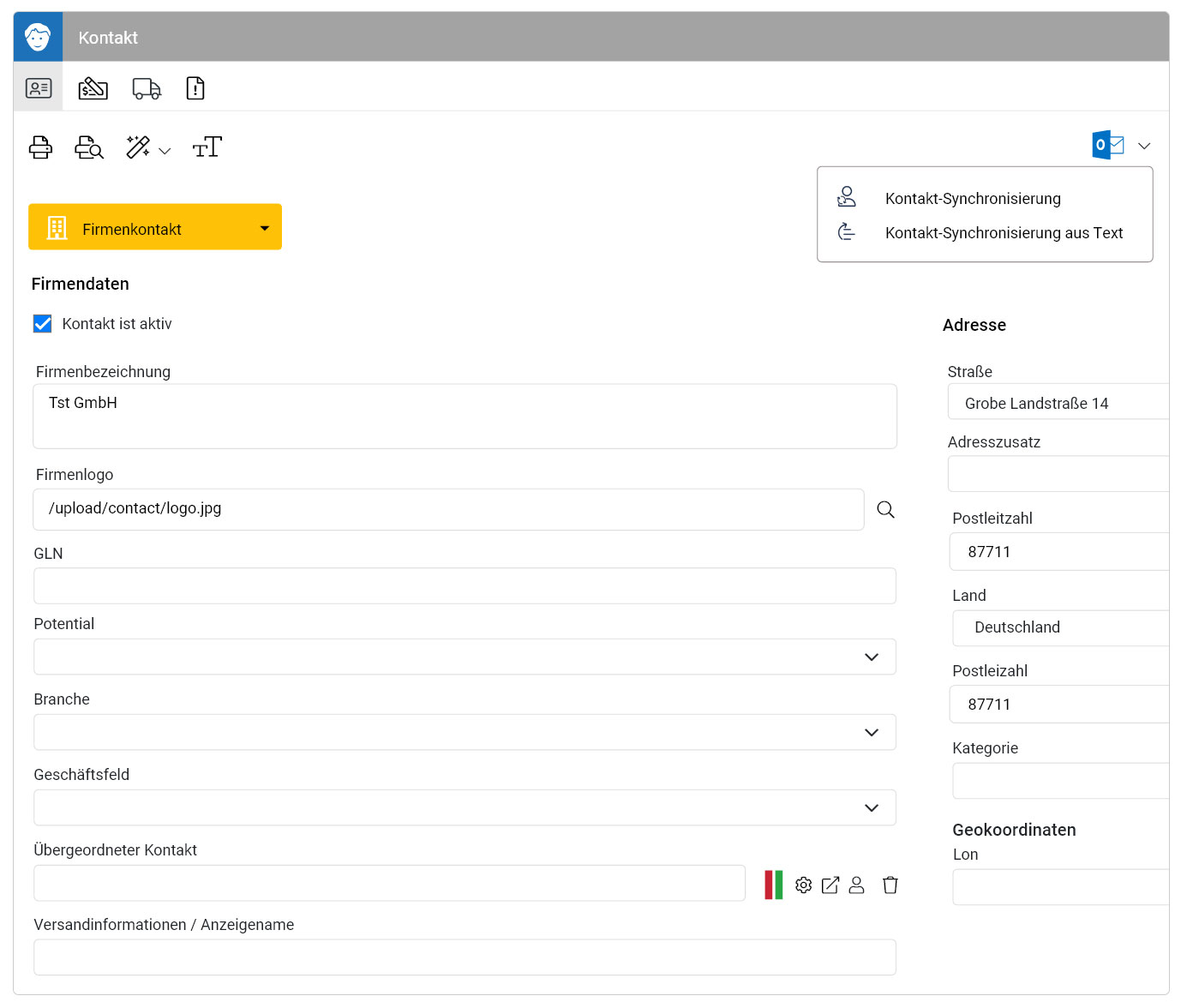 CRM Kontaktpflege und Aquise