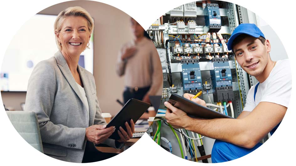 Optimiert für Dienstleistungsunternehmen